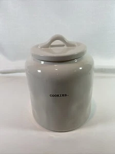 RAE DUNN COOKIE JAR Canister/Lid Artisan Collection Kitchen Storage Container - Picture 1 of 13