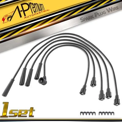 Juego de 5 cables de bujía para Mazda 626 1983-1987 B2000 1986-1987 L4 2,0 L RCZX99B Foto 1 de 4