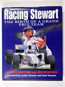 Jackie Stewart  Formula 1 Hand Signed x 2 Book Racing Stewart 1st Edition 1997 - Picture 1 of 19