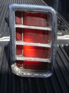 1966 Oldsmobile Cutlass F85 RH TailLight Assembly Original Complete Olds GM