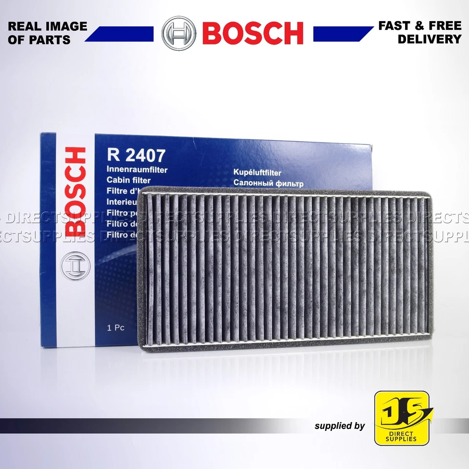 R2407 PORSCHE 911 CARRERA 97-12 BOXSTER CAYMAN BOSCH POLEN CABINA FILTRO CARBONO Foto 1 de 1