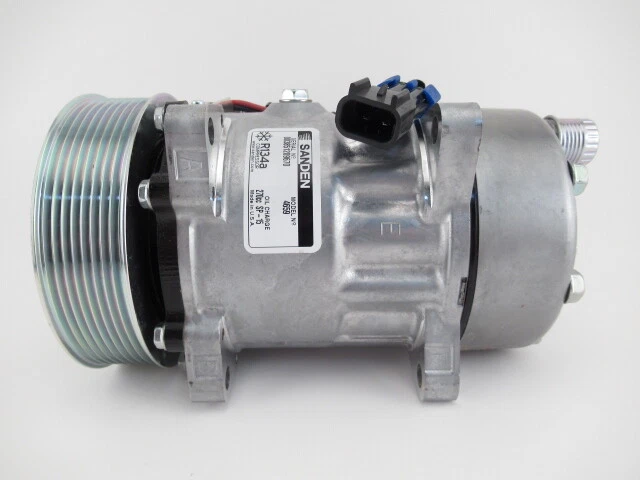 A/C Compressor OEM Sanden SD7H15 for Mack / Volvo QR - Image 1 of 4