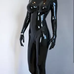 Catsuit in lattice con guanti calzini 3d seno senza ingresso collo cerniera 0,4 mm - Foto 1 di 4