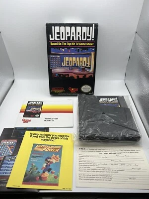 Nintendo NES Jeopardy Game CIB Complete MINT with Bonus Poster - Image 1 of 4