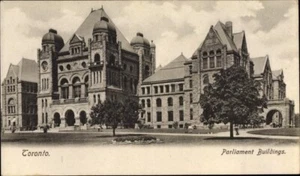 c.1900s TORONTO Parliament Buildings, No Division Back; Postcard is Crisp Mint - Bild 1 von 2