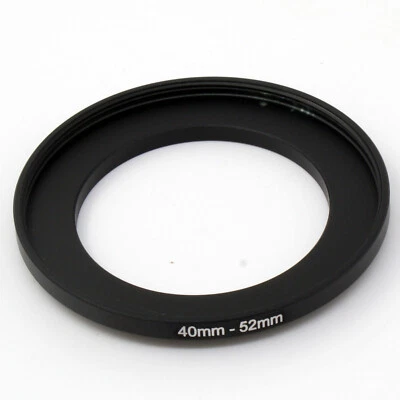 40-52 40mm-52mm Step up Filter Ring 40mm Male to 52mm Female Lens adapter - image 1 of 2