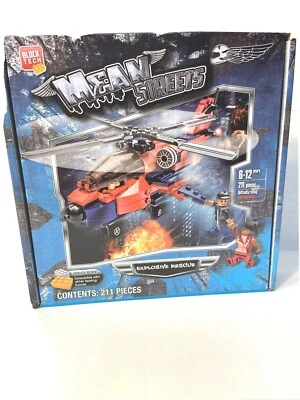 Block Tech Mean Streets Desert Adventure 250 Pieces Brand New Building Set (CLM) - Image 1 of 4