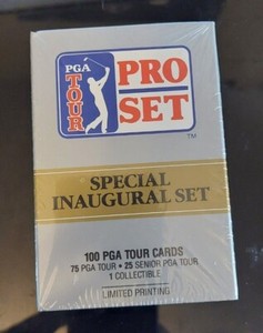 1990 PRO SET PGA TOUR GOLF COMPLETE 100 CARD SPECIAL INAUGURAL SEALED SET