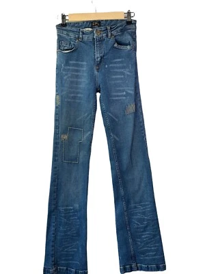 Jeans PEPE vintage años 90 para mujer desgastados pierna acampanada talla 9 VER MEDIDAS Foto 1 de 4