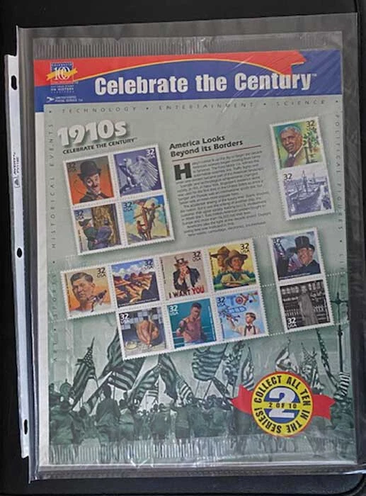 US Mint Sheet MNH VF SC#3183,  1910's - Image 1 of 1