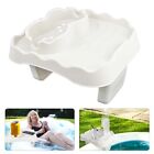 Stay Refreshed While You Relax at the Pool with Inflatable Cup Holder Tray