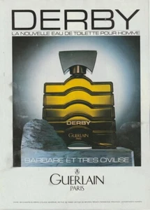 Hochglanzpapier Werbung - Advertising Paper - Guerlain Derby  - Bild 1 von 1