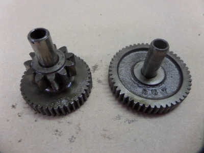 1985 HONDA SHADOW VT700C STARTER GEAR DRIVE SET ENGINE GEAR — 第 1/4 张图片