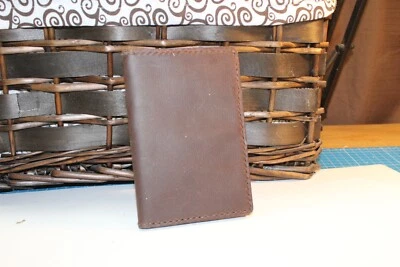 HANDMADE PASSPORT LEATHER COVER - Image 1 of 4