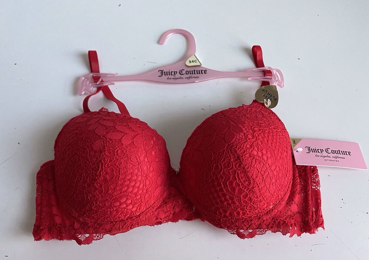 Juicy Couture Push Up Bra 34 Band Bras & Bra Sets for Women