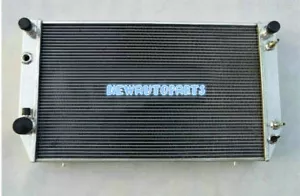 62MM Aluminum Radiator FOR Jaguar XJS V12 / XJ12 1976-1996 1977 1978 1979 AT/MT - Picture 1 of 6