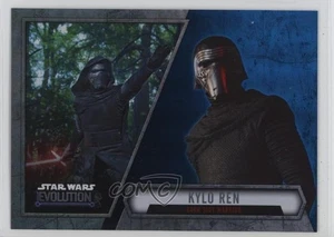 2016 Topps Star Wars Evolution Blue Lightsaber Kylo Ren Dark Side Warrior 04iz - Picture 1 of 3