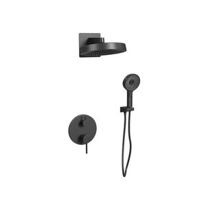 Pulse 3012 Olimpia Pressure Balanced Shower System - Black - Picture 1 of 12