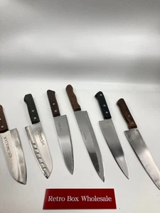 Lot of Japanese Chef's Kitchen Knives set of 6 13 inches from Japan 21160 - Picture 1 of 10