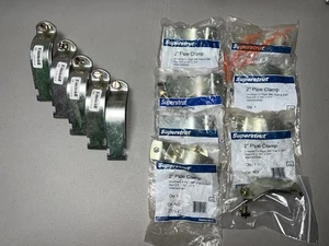 Menge 13 Superstrut 2" Rohrschellen - verschiedene Ausführungen - neu & unbenutzt - Bild 1 von 5