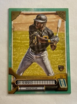 2022 Topps Gypsy Queen Oneil Cruz Turquoise Rookie RC #180/199 Pirates - Image 1 of 2