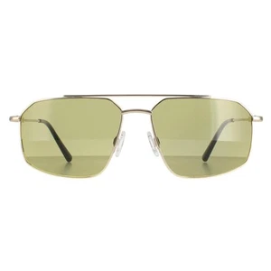 Serengeti Sunglasses Wayne SS546005 Shiny Light Gold Mineral Green 555nm - Picture 1 of 4