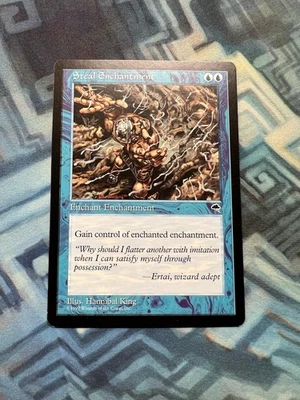 MTG Steal Enchantment EX+/ NM- Tempest - Image 1 of 4