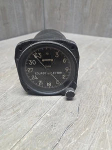 Vietnam War Military Jet Aircraft Course Selector Indicator Gauge Instrument - Picture 1 of 6