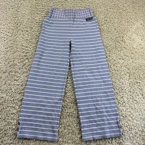 MATILDA JANE Size 8 Adventure begins Straightees pants Wide leg Stripe Purple - Picture 1 of 11