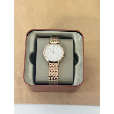  Emporio Armani Kappa AR11062 Ladies Watch With Rose Gold Dial - Image 1 of 4
