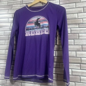Cowgirl Hardware girls XL shirt purple long sleeve western rodeo ranch NWT - Picture 1 of 9