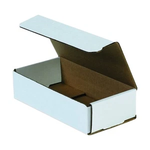8x4x2 Corrugated Cardboard Boxes, 8"L x 4"W x 2"H, Pack of 50 | Shipping, Pac... - Picture 1 of 4