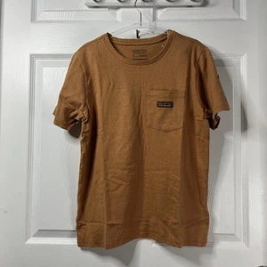 Patagonia Shirt Womens Medium Brown Work Pocket Tee Hemp Organic Cotton Casual - Picture 1 of 12
