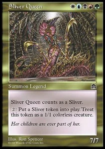 Sliver Queen - Medium Play MTG Stronghold - Picture 1 of 1