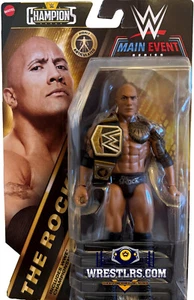 The Rock - WWE Main Event Champions Series 5 - Mattel Action Figure - New - Picture 1 of 6
