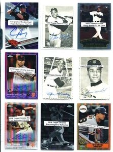 Giants, Willie Mays, McCovey, Bonds, Marichal, Posey, Auto Rookie 216 Card Lot A - Picture 1 of 24