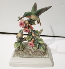 Ruby Throated Hummingbird By Andrea  Sadek Figurine 3D