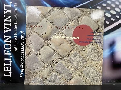 Amy Madden Minor Disturbances 12” EP Vinyl Record OBG008T Rock Indie 80’s + Book Foto 1 de 4