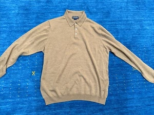 Brooks Brothers Merino Wool Sweater Polo, XL - Picture 1 of 3
