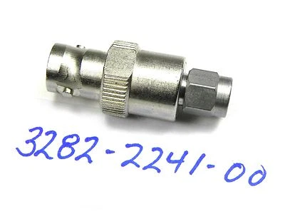 TE Connectivity / AMP 3282 2241 00 Adapter, Inter Series Coaxial, Straight Adapt - Image 1 of 3