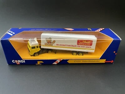 Camión diecast Corgi Steiff Bear 1985 Volvo Globetrotter C1231 remolque nuevo en caja Foto 1 de 4