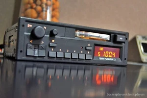 Radio/reproductor CC coche BMW Bavaria C II Blaupunkt años 80 para E30 E32 E34 E23 E24 E28 - Imagen 1 de 14