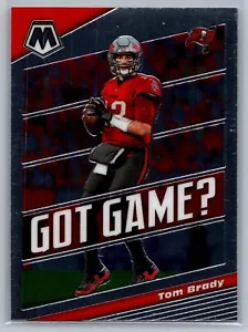 2020 Mosaic Tom Brady #GG2 Got Game - GOAT NM-MT *TEXCARDS* - Bild 1 von 2