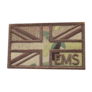 Union Jack EMS bandera 2x3 25 MTP multicámara OCP bordado Reino Unido MED parche médico - Imagen 1 de 2