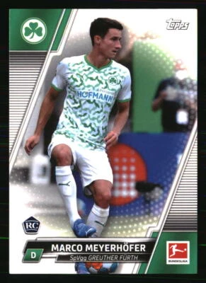 Marco Meyerhöfer 2021-22 Topps Bundesliga #85 SOCCER Card - Image 1 of 2