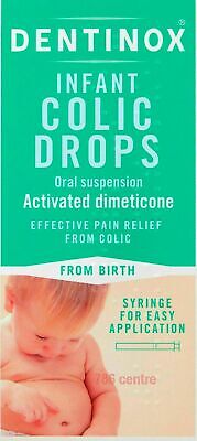 Dentinox Baby Colic Drops 100ml Effective Pain & Wind Relief For New Born Babies • 9.02£