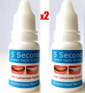 Teeth Whitening Gel  2 pack  Instant Results Enamel Safe Fast Acting On Stains - Bild 1 von 7