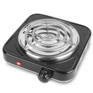 Electric Single Burner 1000W Portable Adjustable Non Slip Rubber Feet 5 Temperat - Picture 1 of 11