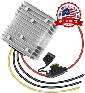 20A 240W 12V, Minireductores De Voltaje Con Fusible 36 V 48 V Reductor A 12 V US - Picture 1 of 8