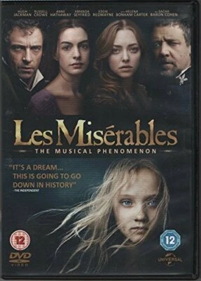 Les Miserables Hugh Jackman Special Edition 2013 DVD Top-quality - Image 1 of 4